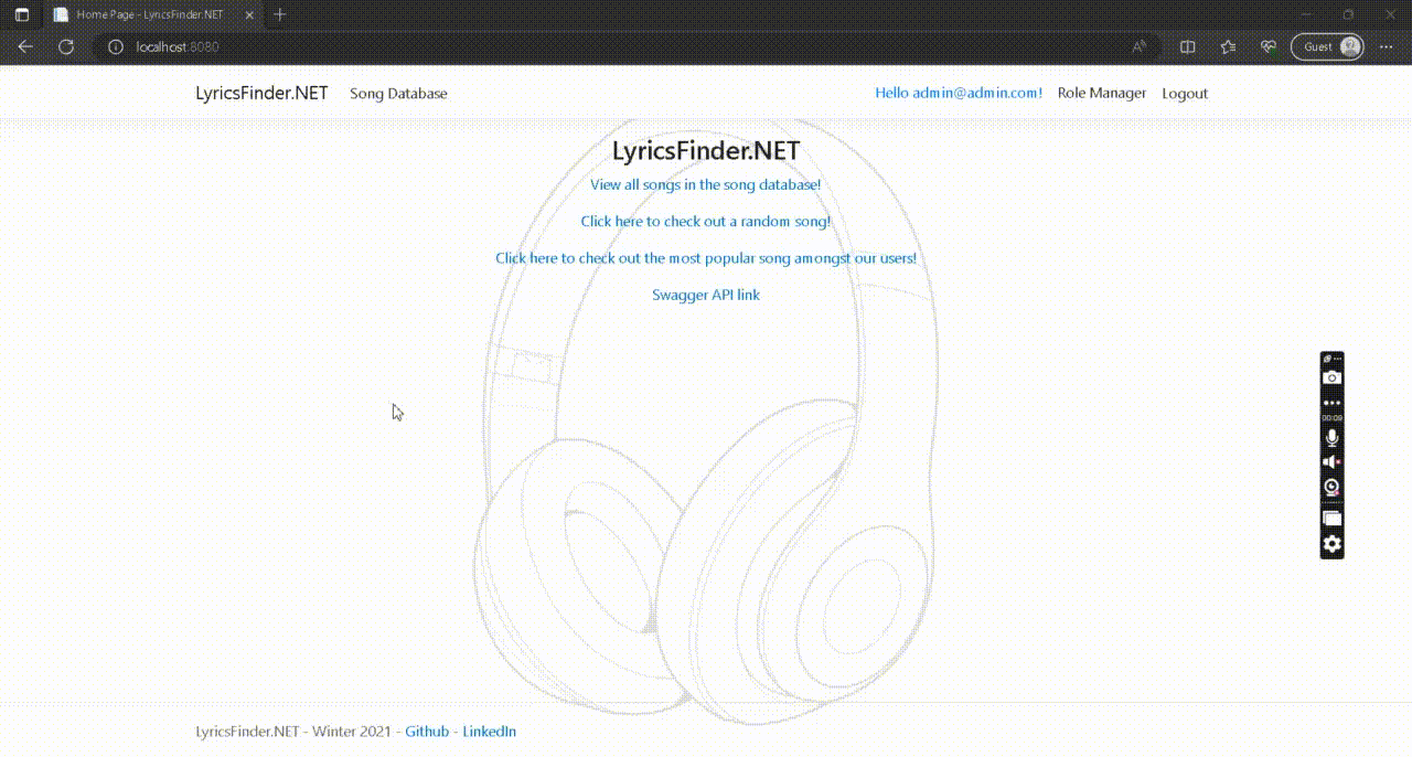 LyricsFinder.NET GIF